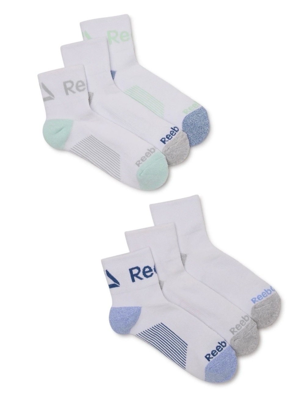 Reebok Women's Target Cushion Ankle Socks, 6-Pack